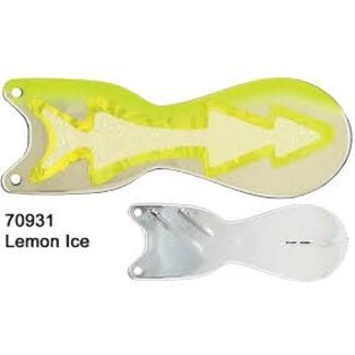DREAMWEAVER LURE COMPANY DREAMWEAVER SPIN DOCTOR FLASHER 8" LEMON ICICLE (SD70931-8)