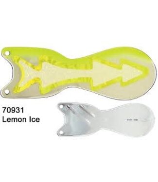 DREAMWEAVER LURE COMPANY DREAMWEAVER SPIN DOCTOR FLASHER 8" LEMON ICICLE (SD70931-8)