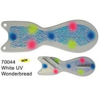 DREAMWEAVER LURE COMPANY DREAMWEAVER SPIN DOCTOR FLASHER 8" UV WONDERBREAD (SD70944-8)