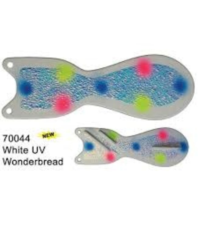 (SD70944-8) DREAMWEAVER SPIN DOCTOR FLASHER 8" UV WONDERBREAD