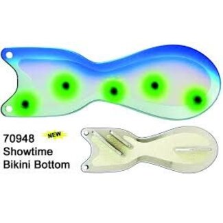 DREAMWEAVER LURE COMPANY DREAMWEAVER SPIN DOCTOR FLASHER 8" SHOWTIME BIKINI BOTTOM (SD70948-8)