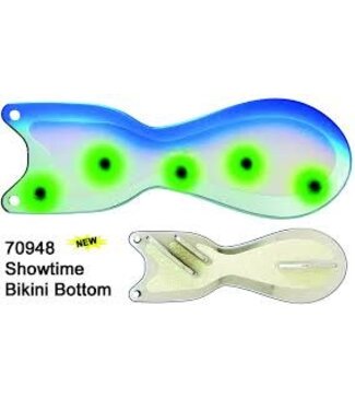 DREAMWEAVER LURE COMPANY DREAMWEAVER SPIN DOCTOR FLASHER 8" SHOWTIME BIKINI BOTTOM (SD70948-8)