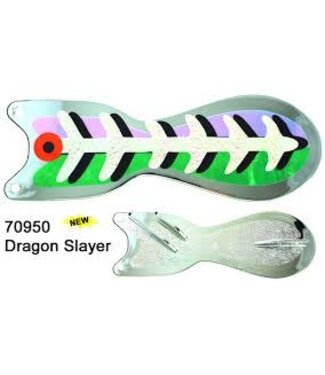 DREAMWEAVER LURE COMPANY DREAMWEAVER SPIN DOCTOR FLASHER 8" DRAGON SLAYER (SD70950-8)