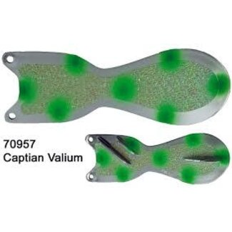 DREAMWEAVER LURE COMPANY DREAMWEAVER SPIN DOCTOR FLASHER 8" CAPTAIN VALIUM (SD70957-8)