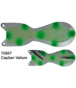 DREAMWEAVER LURE COMPANY DREAMWEAVER SPIN DOCTOR FLASHER 8" CAPTAIN VALIUM (SD70957-8)