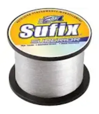 Sufix SUFIX SUPERIOR 1/4 LB. SPOOLS - CLEAR 635-125 25 LB.
