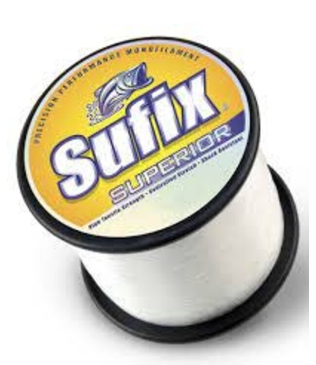 Sufix SUFIX SUPERIOR 1/4 LB. SPOOLS - CLEAR 635-108 8 LB.