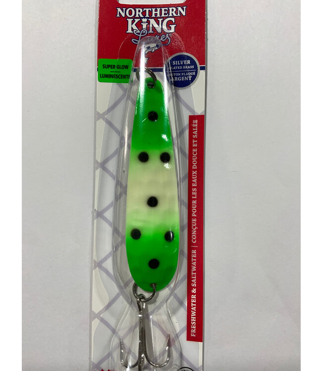 NORTHERN KING LURES NORTHERN KING LURES 28 FGG FROG GREEN GLOW