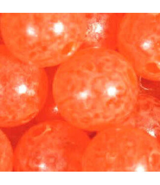 MOTTLEDBEADS 10MM 15 PER PKGORANGE CL