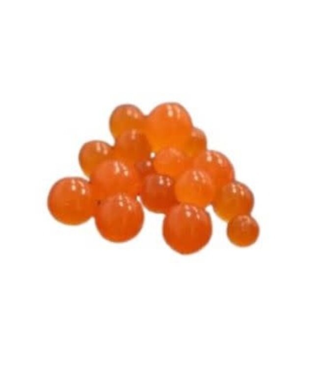 Death Roe DEATH ROE SCENTED SOFT EGG CHAINS 5/16" PUMPKIN