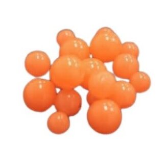 Death Roe DEATH ROE SCENTED SOFT EGG CHAINS 1/2" ORANGE KRUSH/ORANGE GLOW