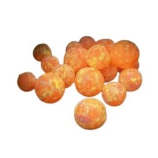 Death Roe DEATH ROE SCENTED SOFT EGG CHAINS 1/2" FROST BITE SERIES/ORANGE KRUSH GLOW