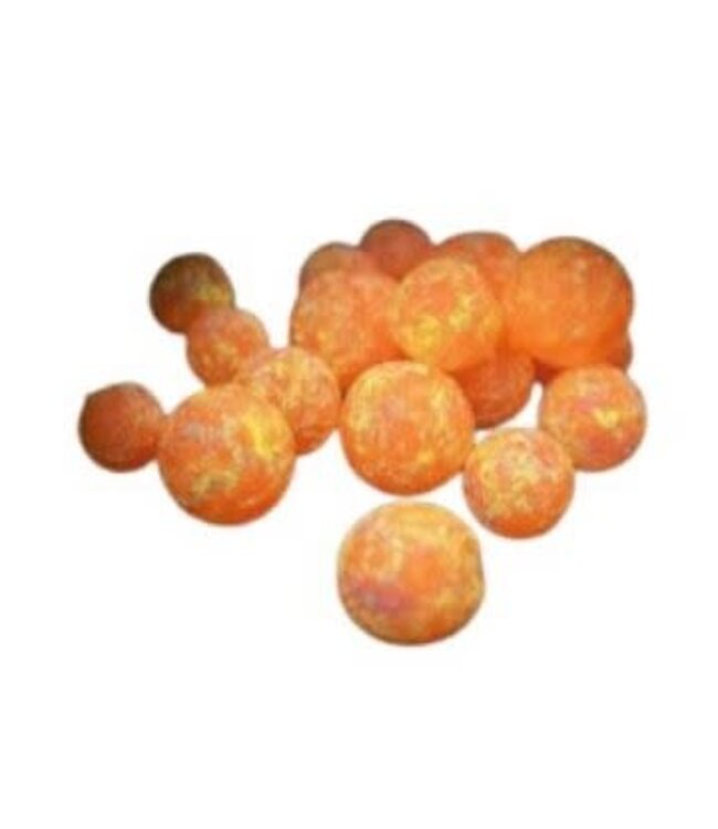 Death Roe DEATH ROE SCENTED SOFT EGG CHAINS 1/2" FROST BITE SERIES/ORANGE KRUSH GLOW