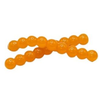 Death Roe DEATH ROE SCENTED SOFT EGG CHAINS 3/8" PUMPKIN
