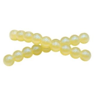 Death Roe DEATH ROE SCENTED SOFT EGG CHAINS 3/8" GHOST PEARL LEMON