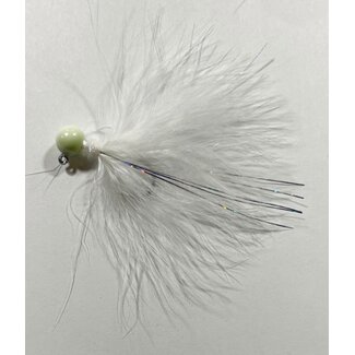 LANDFISH CUSTOM TACKLE LANDFISH CUSTOM TACKLE WHITE W/GLOW HEAD