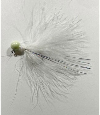 LANDFISH CUSTOM TACKLE LANDFISH CUSTOM TACKLE WHITE W/GLOW HEAD