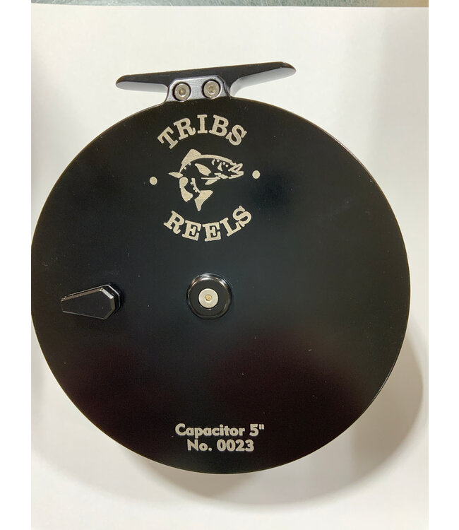 TRIBS REELS TRIBS REELS CAPACITOR 5" CENTERPIN REEL WHITE PEARL No. 0023