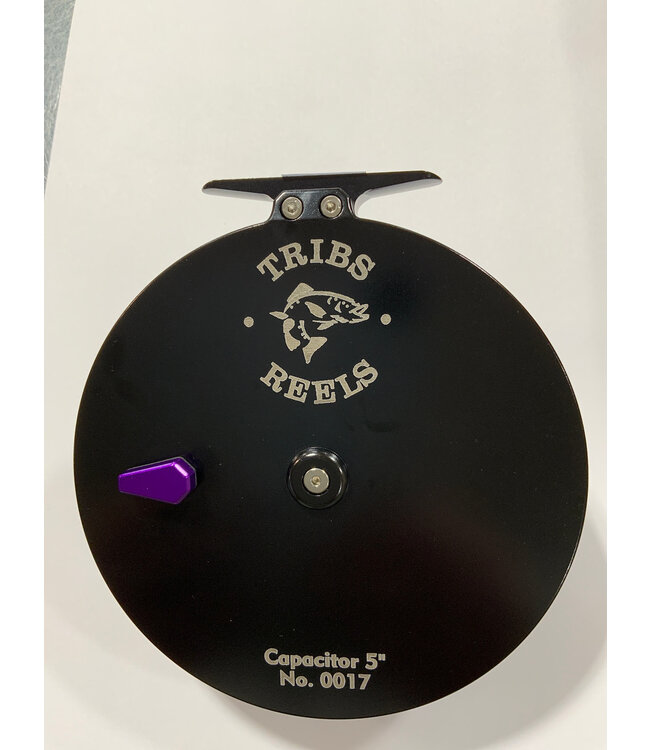 TRIBS REELS TRIBS REELS CAPACITOR 5" CENTERPIN REEL PURPLE No. 0017