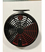 Kingpin KINGPIN ZEPPELIN AERO 5.0 SERIES CENTERPIN REEL BLACK w/ RED HANDLES  RED FILL