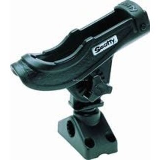 SCOTTY SCOTTY BAITCASTER/SPIJNNING RODS ROD HOLDER BLACK