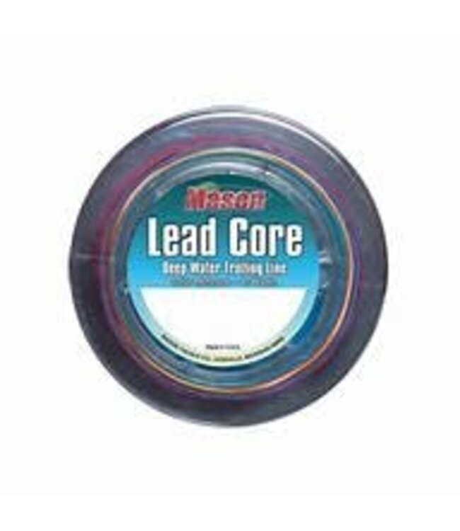 MASON TACKLE CO. MASON SEGMENTED LEAD CORE 18# 60yd 6 COLOR