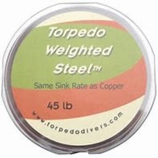 Torpedo TORPEDO WEIGHTED STEEL 45LB 400 FOOT