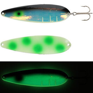 Moonshine Lures MOONSHINE LURES RV MAGNUM DOTTED GLOW GAME OVER (RV-DGO-M)