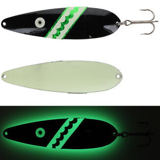 Moonshine Lures Moonshine Mag 5 Inch Dotted back Gren Glow Rambler