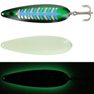 Moonshine Lures Moonshine Mag 5 Inch Glow 42nd Spoon