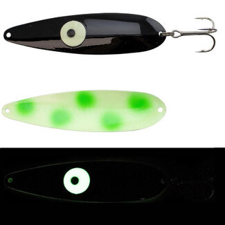 Moonshine Lures Moonshine Mag 5 Inch  Green dot Carbon 14