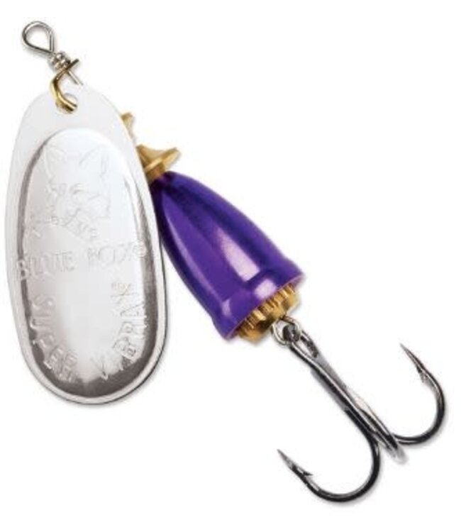 Blue Fox BLUE FOX SUPER VIBRAX #0 SILVER BLD/PURPLE BODY (60-00-117)