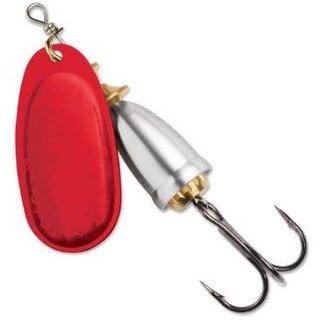 Blue Fox BLUE FOX VIBRAX SPINNER BLEEDING SILVER SZ 0 7/64oz
