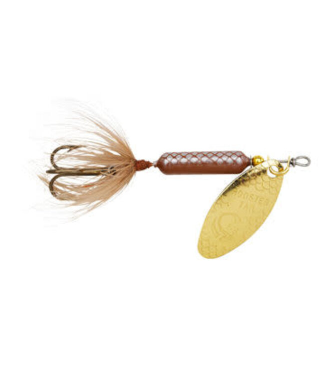 YAKIMA BAIT COMPANY YAKIMA 1/8 OZ ROOSTERTAIL BROWN/SILVER