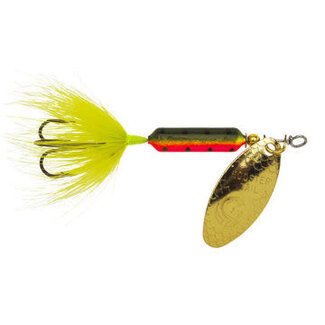 YAKIMA BAIT COMPANY YAKIMA ROOSTERTAIL 1/8 OZ. FIRE TIGER