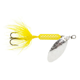 YAKIMA BAIT COMPANY YAKIMA ROOSTERTAIL 1/4 OZ. YELLOW/SILVER