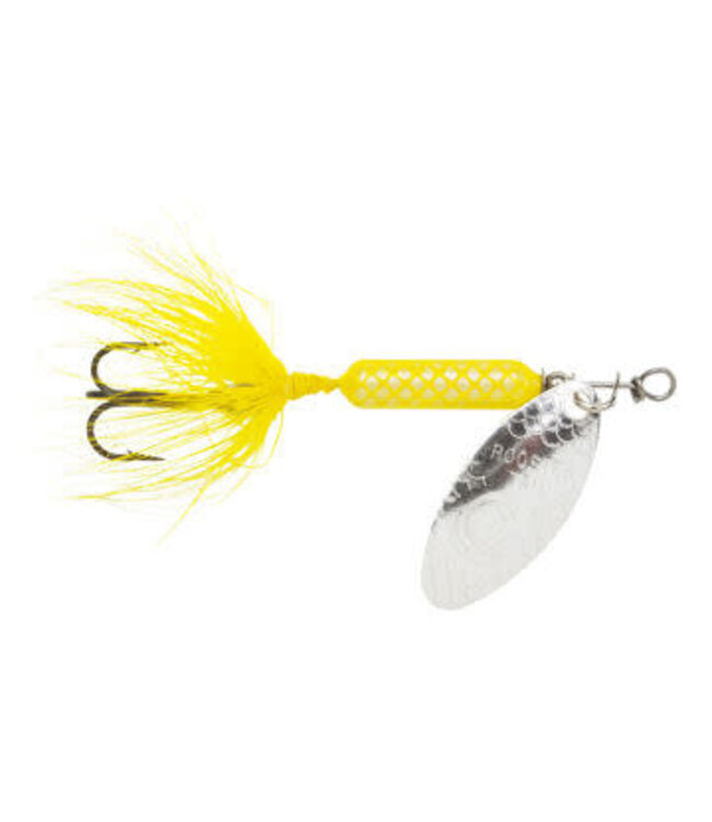 YAKIMA BAIT COMPANY YAKIMA ROOSTERTAIL 1/4 OZ. YELLOW/SILVER