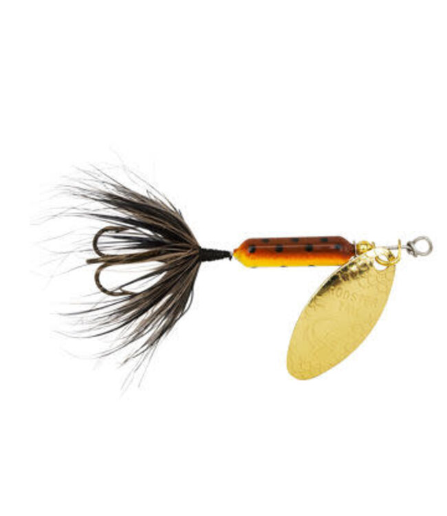 YAKIMA BAIT COMPANY YAKIMA ROOSTERTAIL 1/4 OZ BROWN TROUT, PTD BLADE