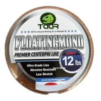 TAAR TAAR FISHING FLOATING MONOFILIMENT 12LB - 300YD - CLEAR CAMO