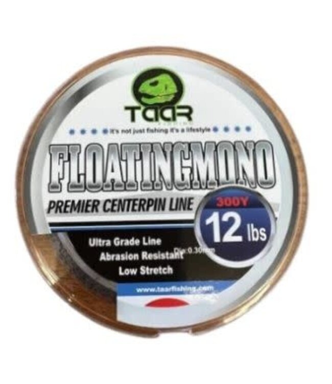 TAAR TAAR FISHING FLOATING MONOFILIMENT 12LB - 300YD - CLEAR CAMO