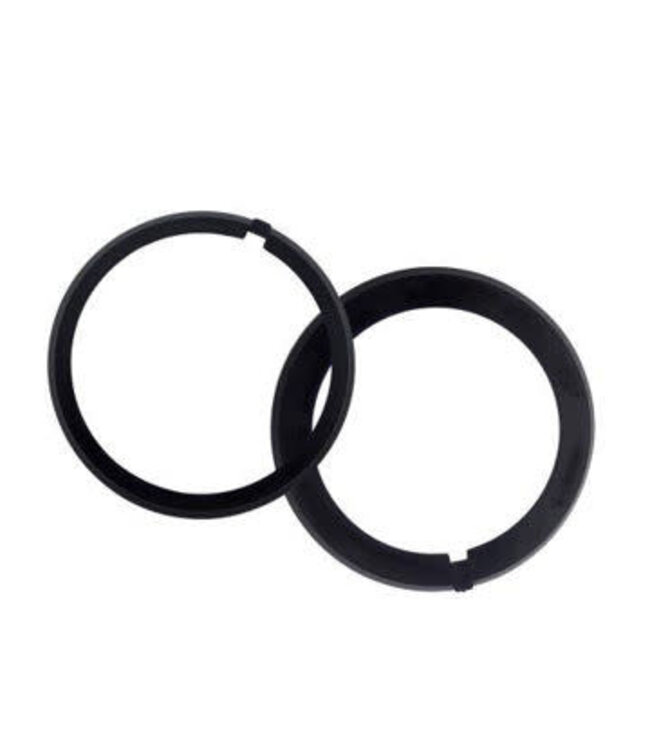 U. CHARTERS U. CHARTERS SLIDE DIVER PERFORMANCE RINGS #3 BLACK 4 3/4" 2PK