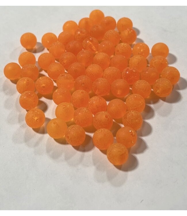 Salmon River Bead CO Orwell Orange Roe