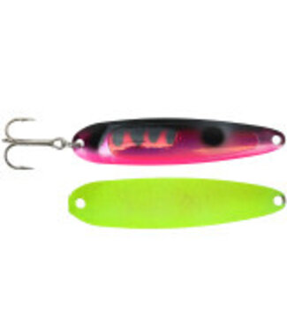 Michigan Stinger Michigan Stinger Standard Spoon UV Purple Perch-Chartreuse Back