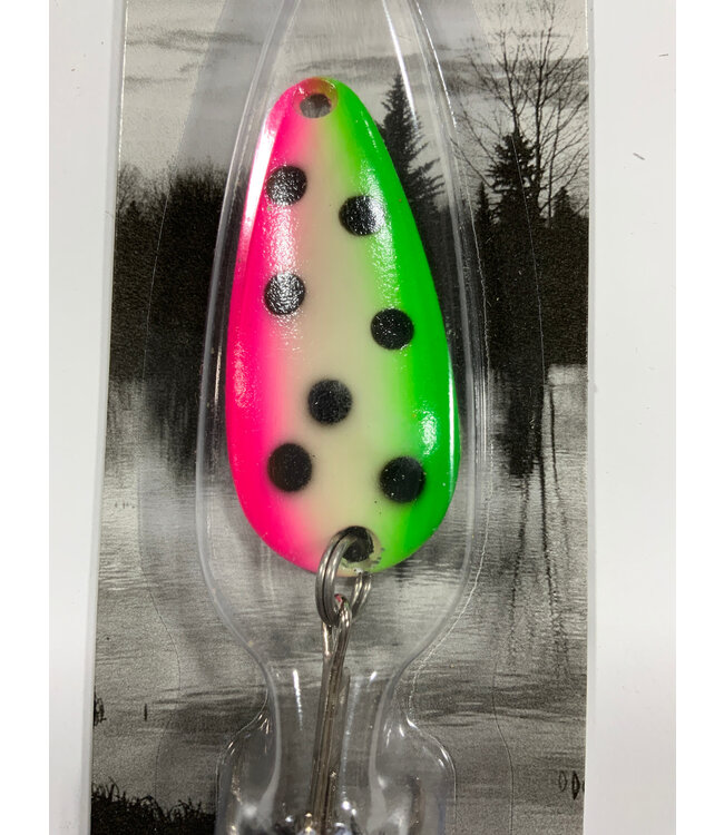 Len Thompson LEN THOMPSON ORIGINAL CASTING SPOON 00 WATERMELON GLOW