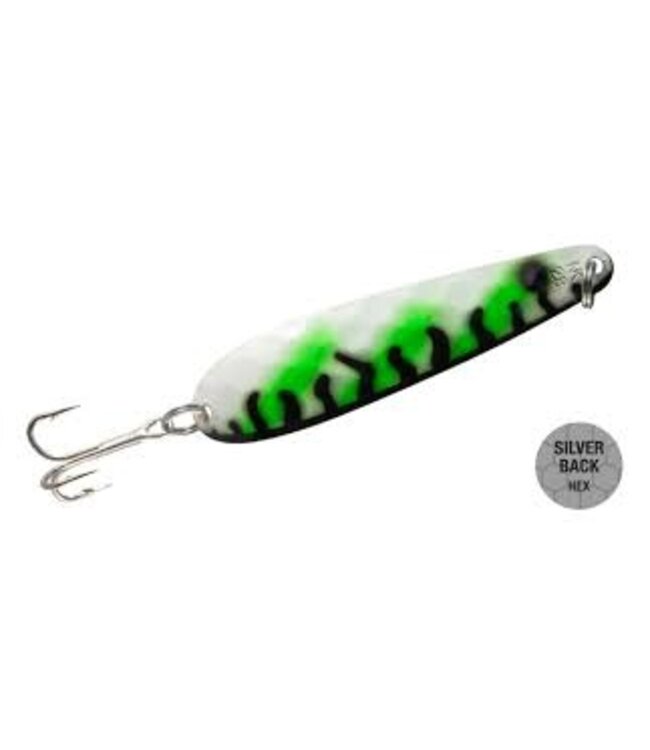 NORTHERN KING LURES NORTHERN KING LURES - 28 TROLLING SPOON - 3.75" - GREEN ALEWIFE