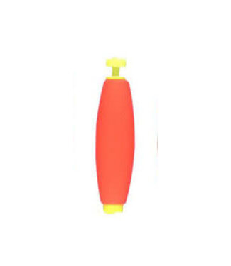 COMAL RED CIGAR FLOATS 25PK 2 1/2' NONWEIGHTED SNAPON