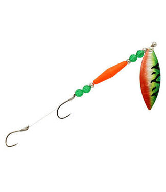 Three D Worm Harness Three D Worm Harness Bottom Bouncing Rig #5 Colorado Copper Back  Firetiger Hologram