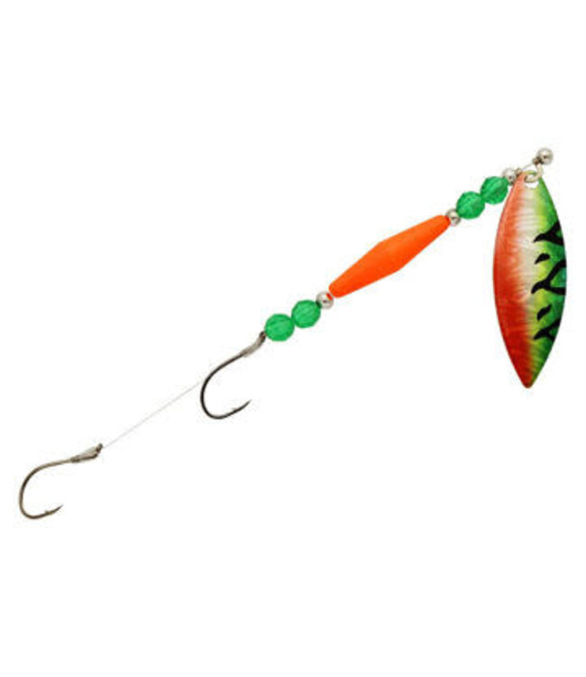 Three D Worm Harness Three D Worm Harness Bottom Bouncing Rig #5 Colorado Copper Back  Firetiger Hologram