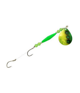 Three D Worm Harness Three D Worm Harness Bottom Bouncing Rig #5 Colorado Copper Back Nuclear Green Hologram