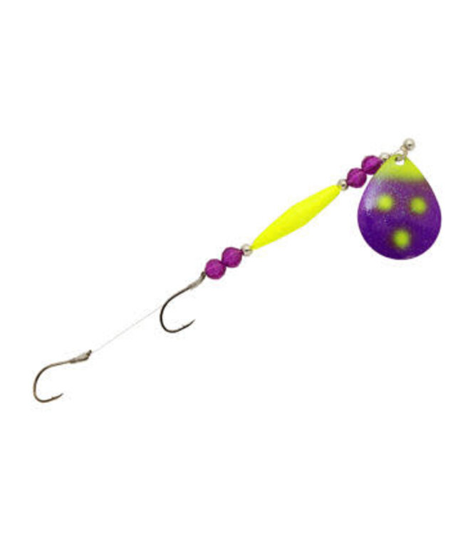 Three D Worm Harness THREE D WORM HARNESS BOTTOM BOUNCE #5 COLORADO WILDBERRY UV